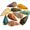 Wholesale Fancy Jasper Mix Arrowheads For Sale